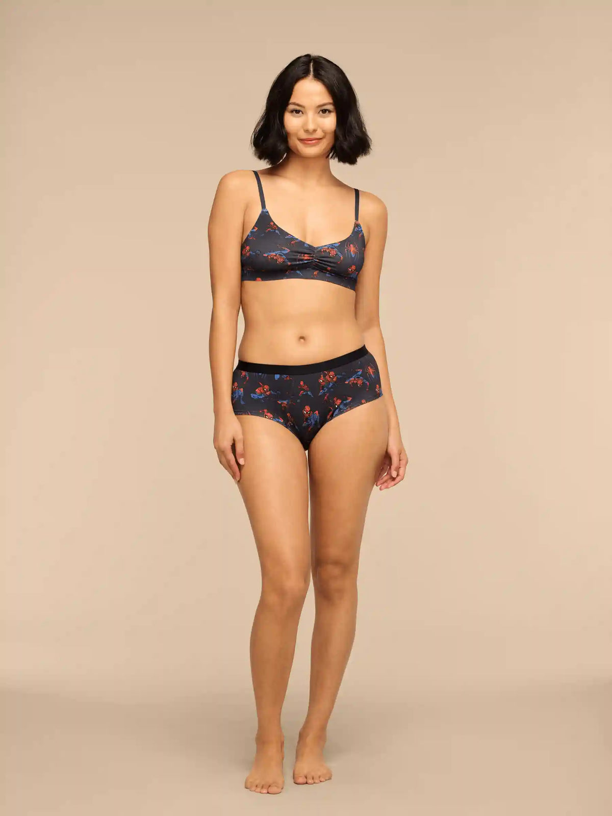 UltraModal™ FeelFree Ruched Bralette | Spidey Sense