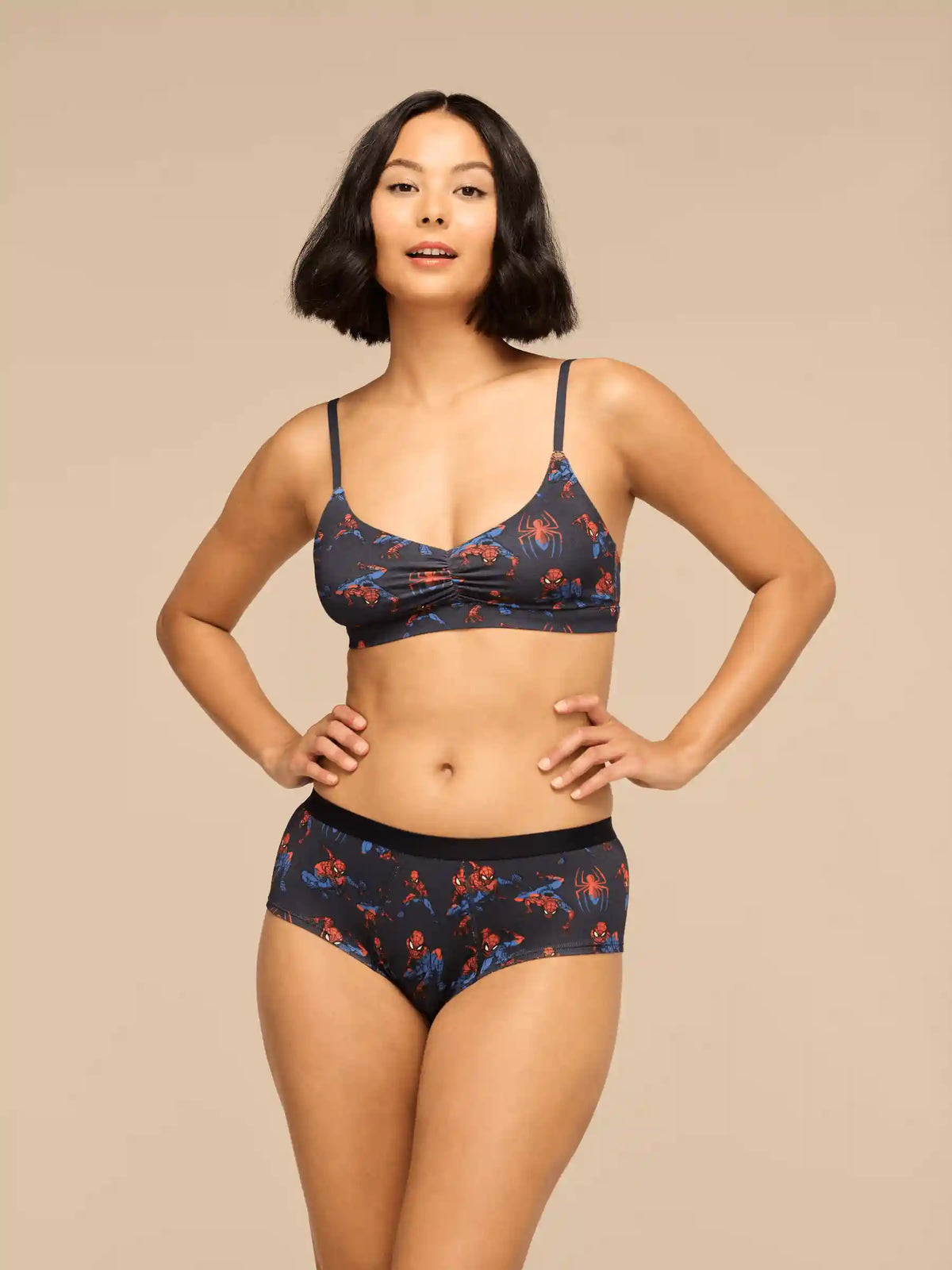 UltraModal™ FeelFree Ruched Bralette | Spidey Sense