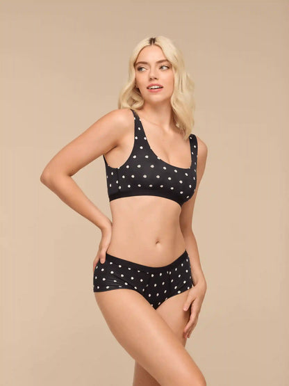 UltraModal™ Core Scoop Bralette | Polka Dots