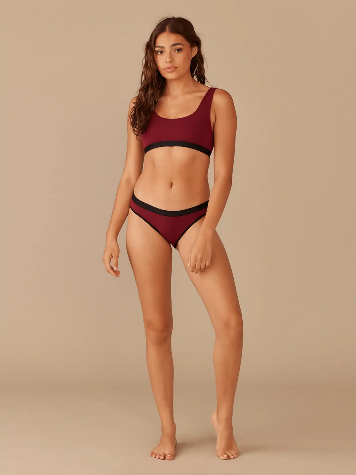UltraModal™ Core Scoop Bralette | Cabernet