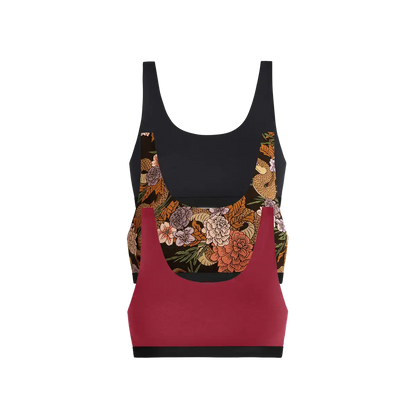 UltraModal™ Core Scoop Bralette 3-Pack | Garden Snake Pack