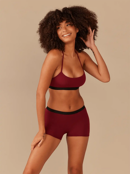 UltraModal™ Core T-Back Bralette | Cabernet