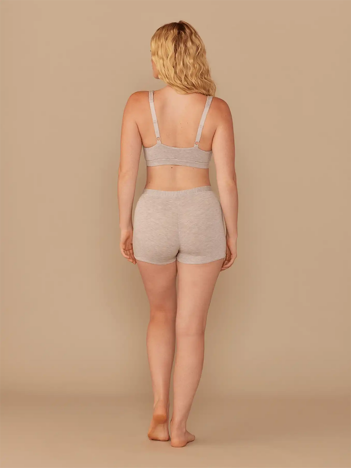 UltraModal™ FeelFree Square Neck Bralette | Heather Grey/Heather Grey