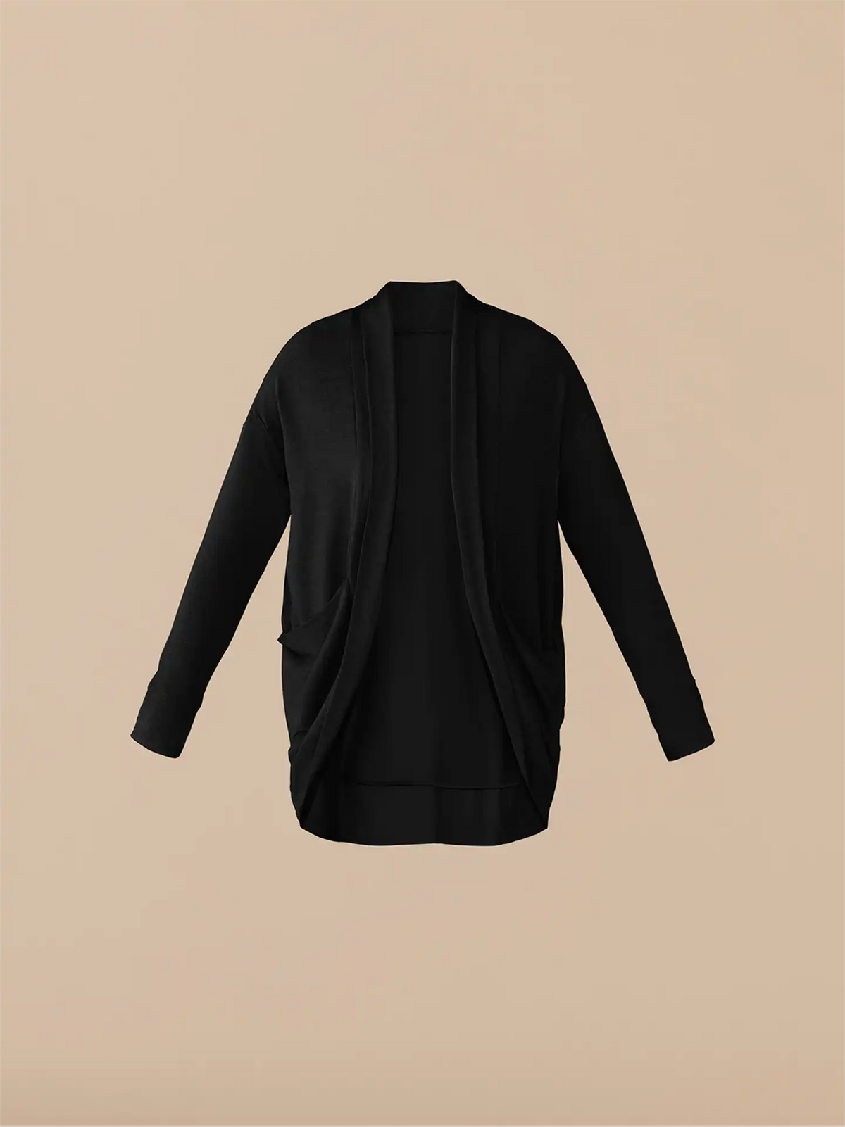 UltraModal™ Cocoon Cardigan | Black