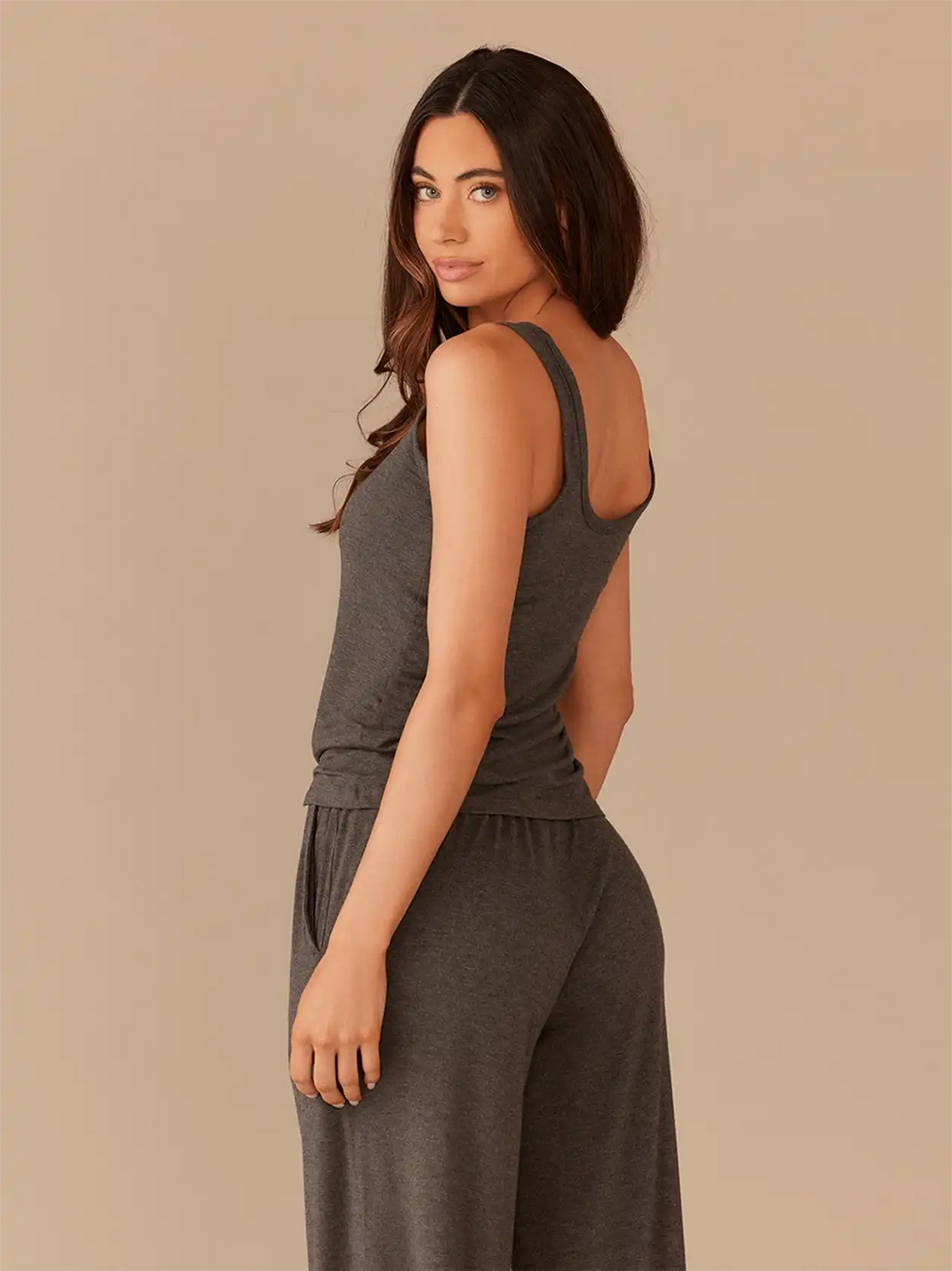 UltraModal™ Wide Leg Lounge Pant | Chili Red