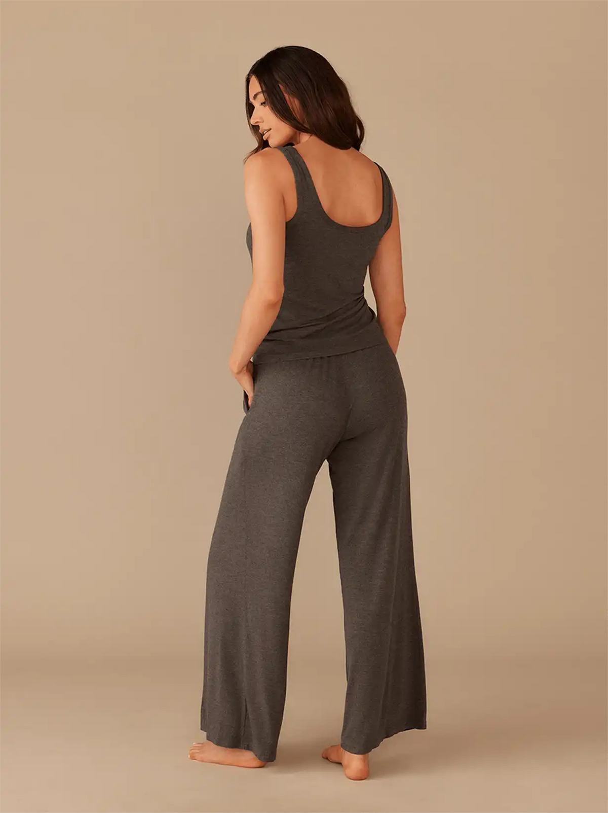 UltraModal™ Wide Leg Lounge Pant | Heather Grey