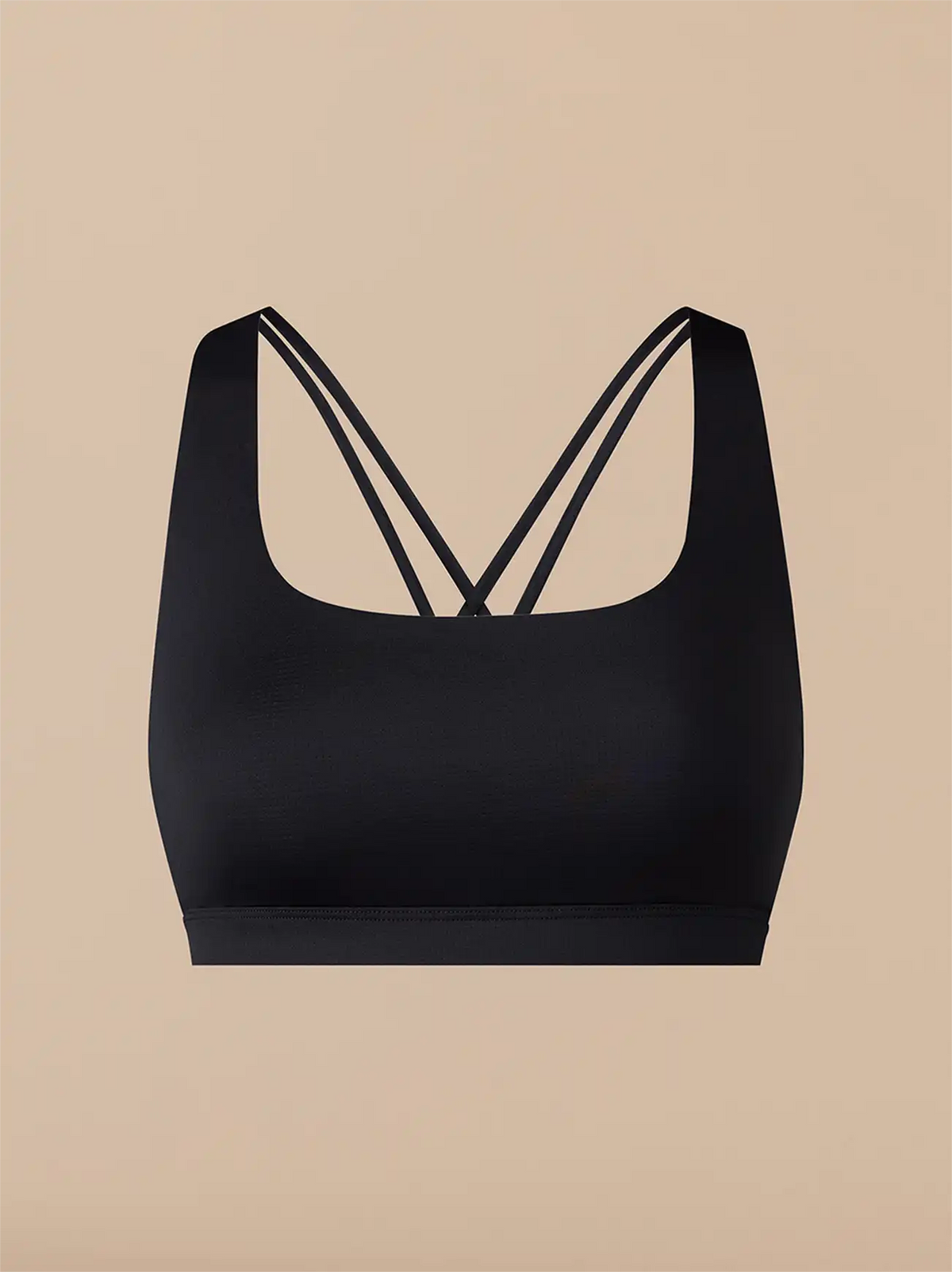 Breathe Strappy Back Bralette | Black
