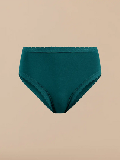 UltraModal™ Lace High-Waisted Cheeky Bikini | Blue Spruce