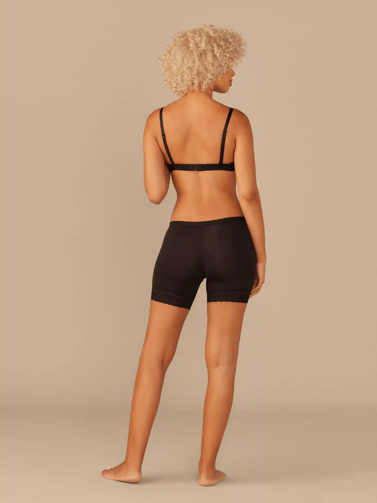 UltraModal™ Lace Triangle Bralette | Black