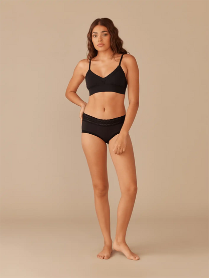 UltraModal™ Lace Plunge Bralette | Black