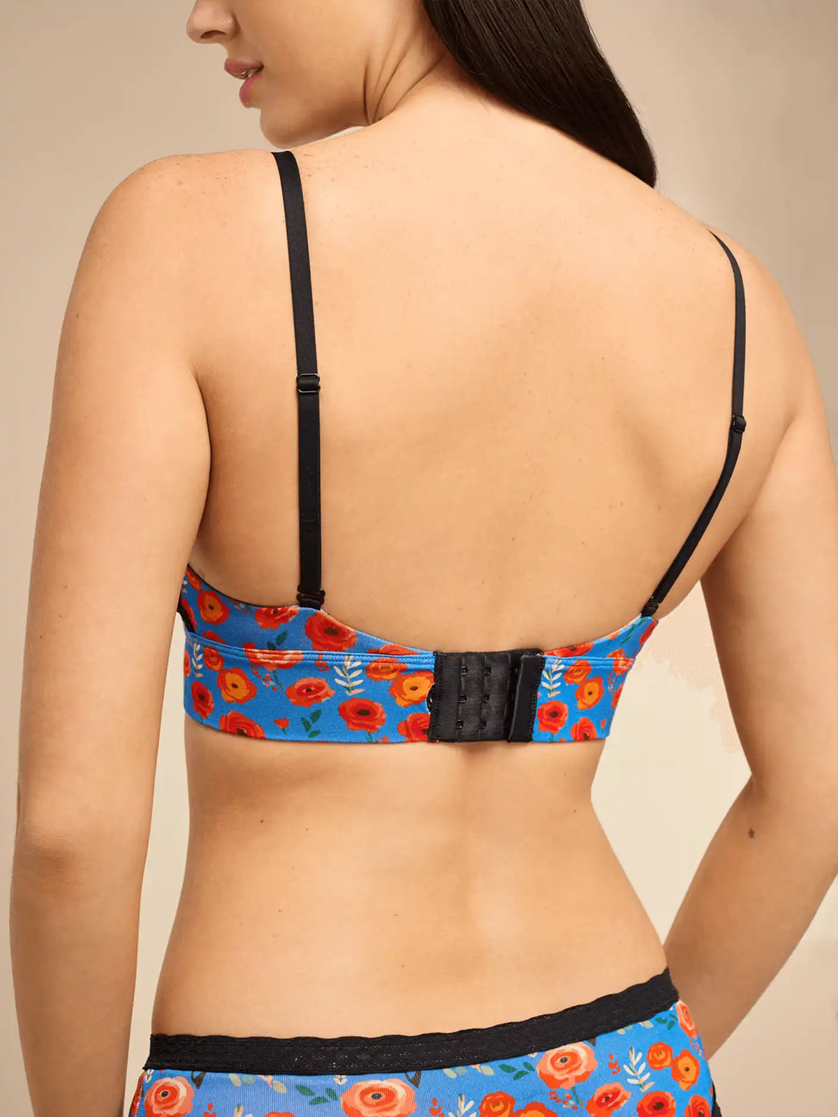 UltraModal™ Lace Plunge Bralette | Painted Petals