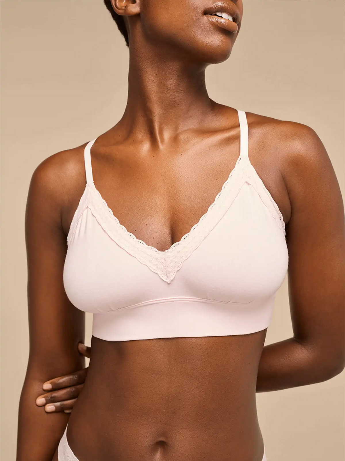 UltraModal™ Lace Plunge Bralette | Navy